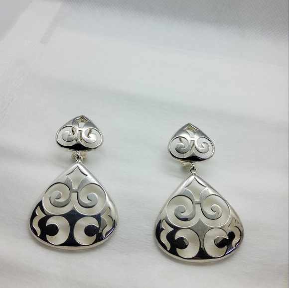 Elizabeth Rand Sterling Silver Earrings - Picture 2 of 7